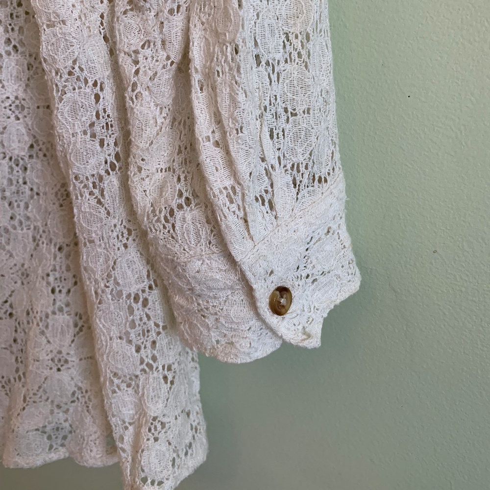 Coldwater Creek Lace Blouse Size 1X (18) - Picture 7 of 7